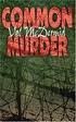 Common Murder - RHM Bookstore