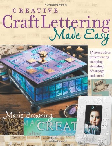 Creative Craft Lettering Made Easy - RHM Bookstore