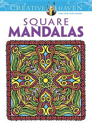 Creative Haven Square Mandalas Coloring Book (Creative Haven Coloring Books) - RHM Bookstore