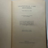 Geophysical Case Histories Volume II (1956)