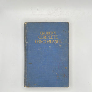 Cruder’s Complete Concordance (1949)