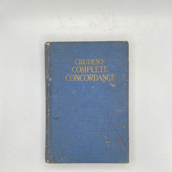 Cruder’s Complete Concordance (1949)