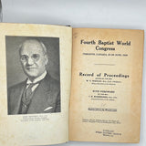 Fourth Baptist World Congress (1928)
