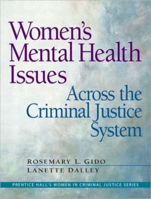 Women's Mental Health Issues Across The Criminal Justice System