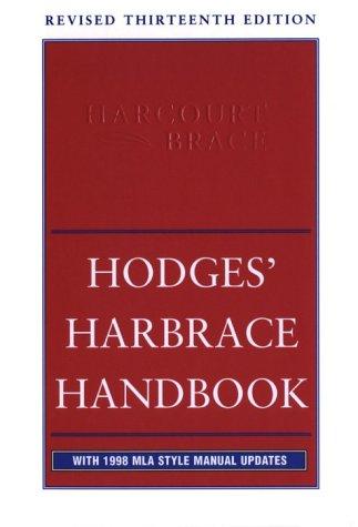 Hodges’ Harbrace Handbook, Revised: MLA Update