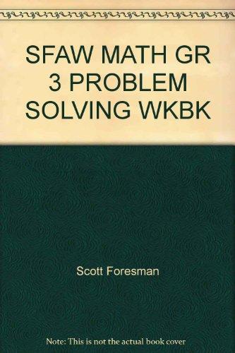 SFAW MATH GR 3 PROBLEM SOLVING WKBK