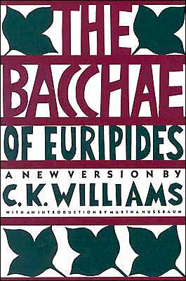 The Bacchae of Euripides