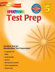 Spectrum Test Prep, Grade 5