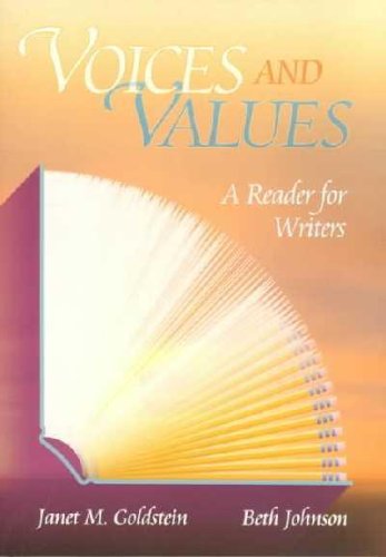Voices and Values **ISBN: 9780944210093**