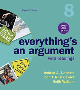 Everything's An Argument with Readings, 2020 APA Update