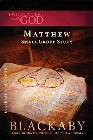 The Gospel of Matthew (Encounters With God)