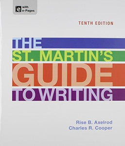 The St. Martin's Guide to Writing