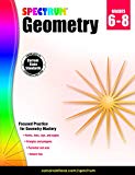 Spectrum Geometry Workbook Grades 6-8—Middle School State Standards Math for 6th, 7th, 8th Grade With Examples, Tests, Answer Key for Homeschool or Classroom (128 pgs)