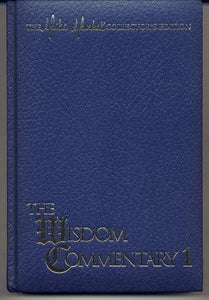 The Wisdom Commentary: Volume 1