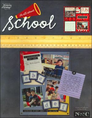It's All about School (Memories in the Making Scrapbooking)