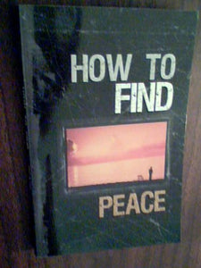 How to Find Peace, 2003
