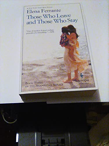 Those Who Leave And Those Who Stay - Book Three Of The Neapolitan Novels